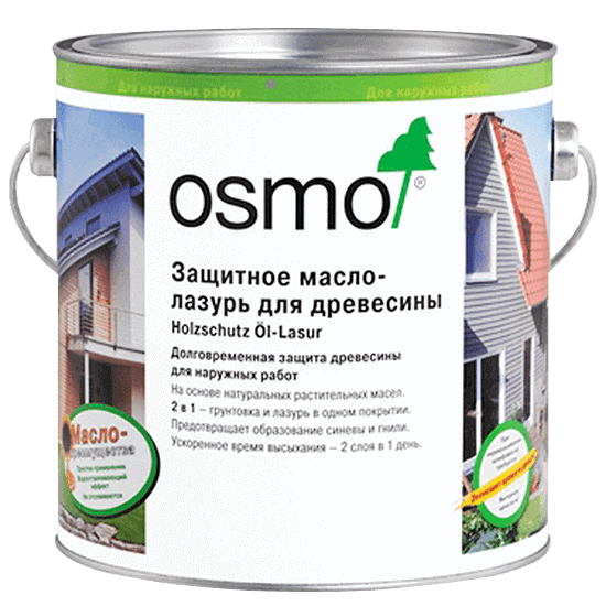 Защитное масло-лазурь для дерева