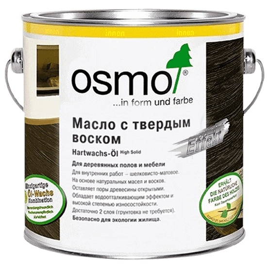 Масло с твердым воском с эффектом металлик