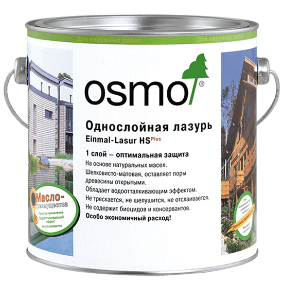 Однослойная лазурь